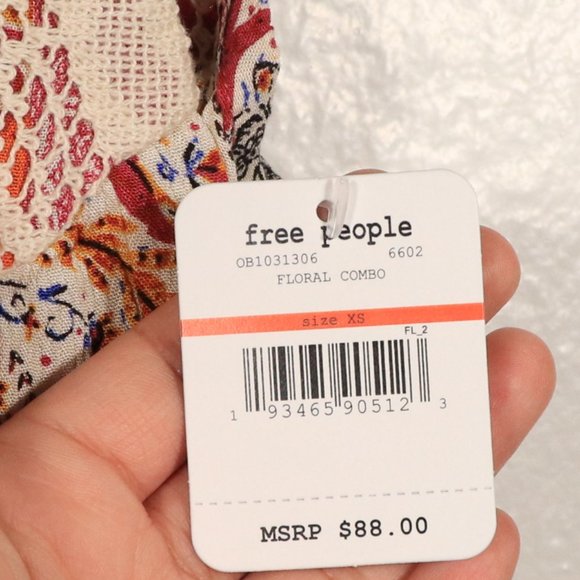 NWT Free People Count Me In Trapeze Top - Picture 8 of 11
